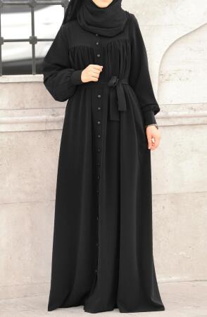 Ahsen Robalı Ferace Siyah - Suhneva (1)