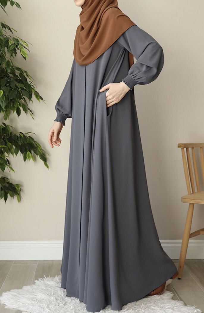 Asel Mevlana Ferace - Gri - 1
