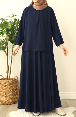 Belen İkili Takım - Lacivert - Suhneva