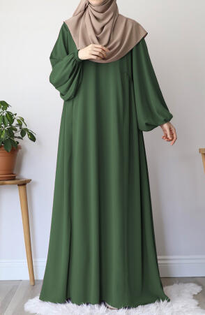 Çağla Elbise - Çağla Yeşili - Suhneva