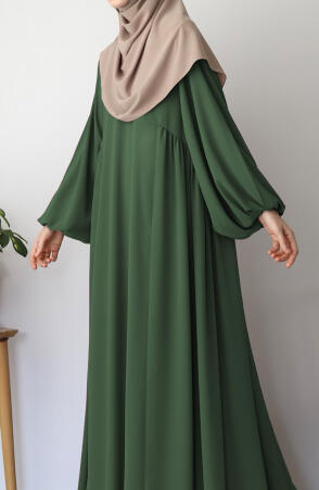 Çağla Elbise - Çağla Yeşili - Suhneva (1)