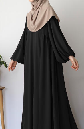 Çağla Elbise - Siyah - Suhneva