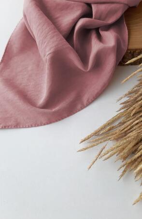 Düz Ayrobin Şal - Pudra - Suhneva (1)