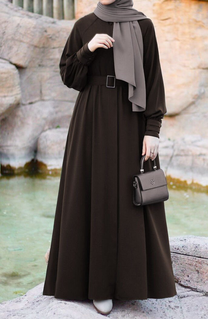 Ecrin Ferace - Koyu Kahve - 4