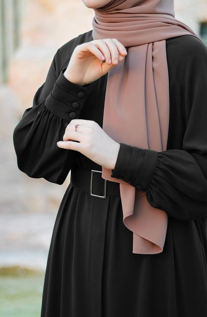 Ecrin Ferace - Siyah - 5