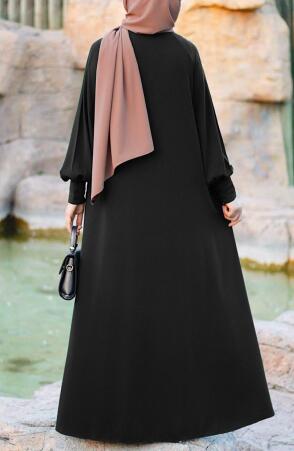 Ecrin Ferace - Siyah - 8