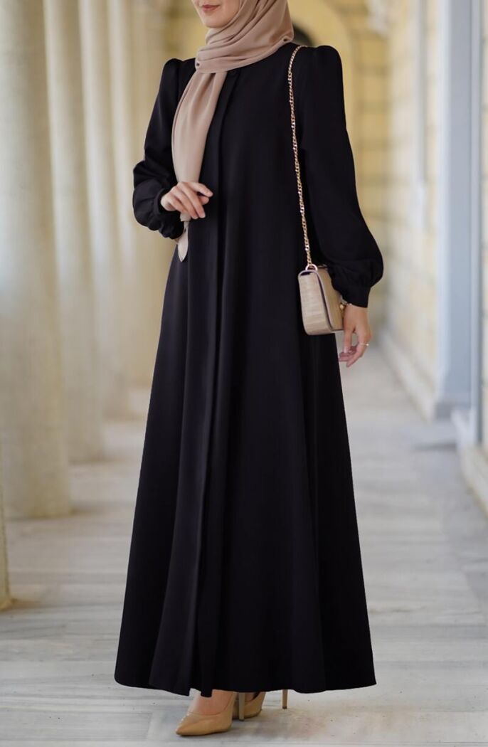 Elmas Ferace - Siyah - 5