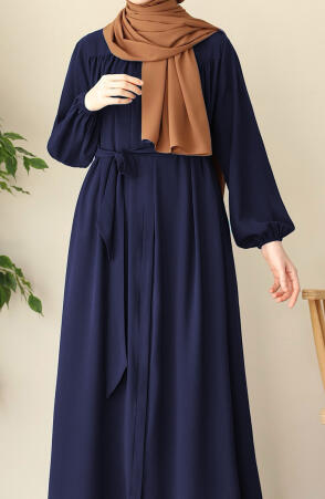 Esma Robalı Ferace - Lacivert - Suhneva (1)