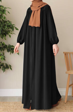 Esma Robalı Ferace - Siyah - Suhneva