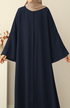 Fulya Abaya Ferace - Lacivert - Suhneva