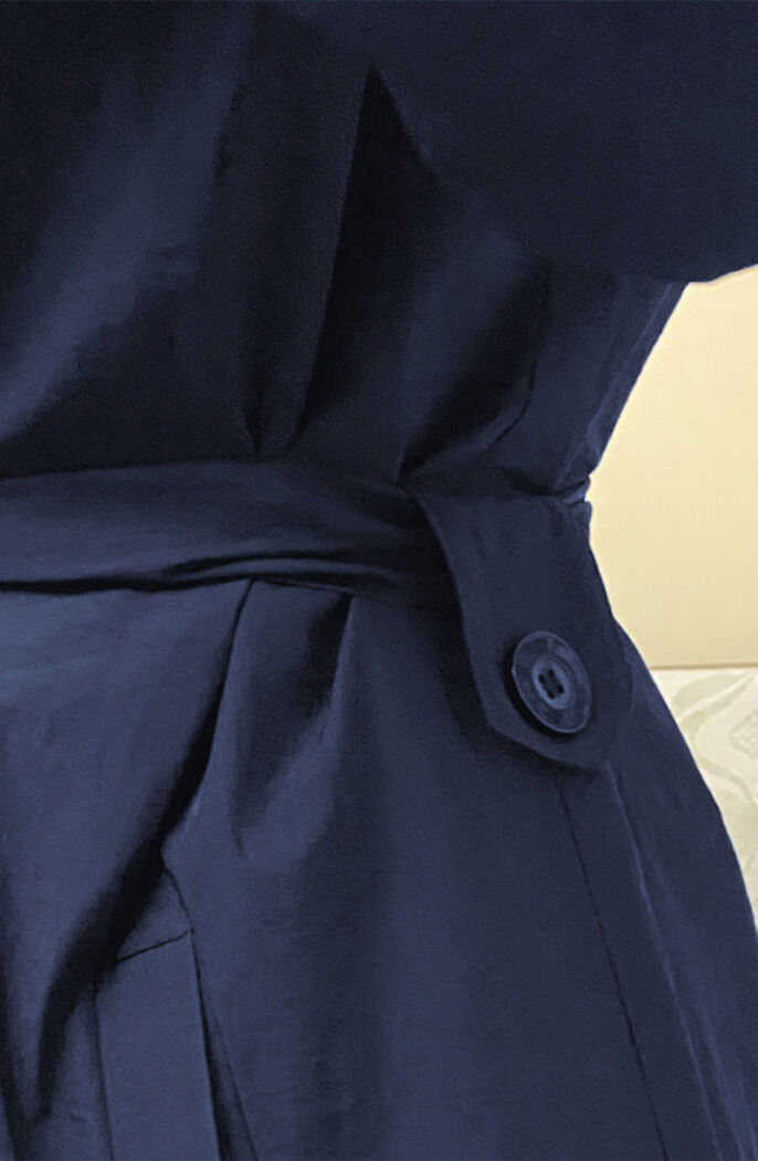 Kapüşonlu Yağmurluk - Lacivert - 6