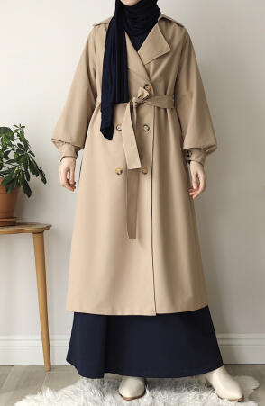 Lina Ara Boy Trençkot - Bej - Suhneva (1)