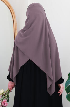 Medine İpeği Şal - Gül Kurusu (Büyük Boy) - Suhneva (1)