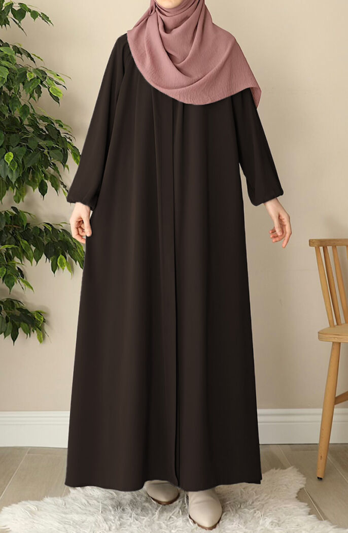 Mihrişah Ferace - Koyu Kahve - 3