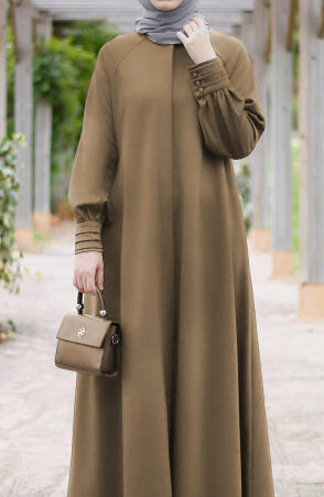 Mina Tam Boy Kaşe Kaban - Bej - Suhneva