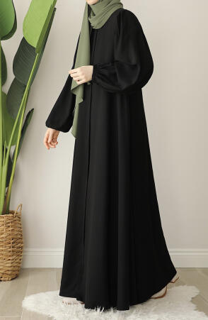 Nilüfer Ferace - Siyah - 4