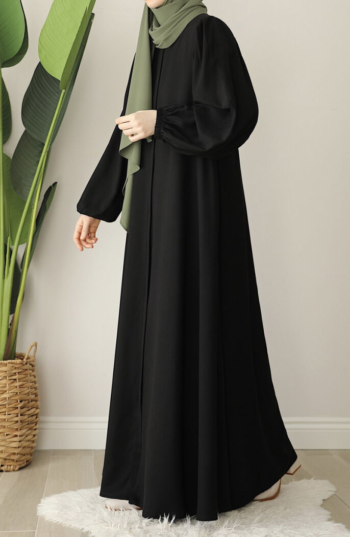 Nilüfer Ferace - Siyah - 4