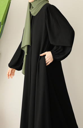 Nilüfer Ferace - Siyah - 3