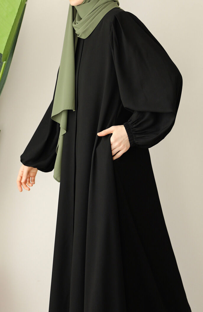 Nilüfer Ferace - Siyah - 3