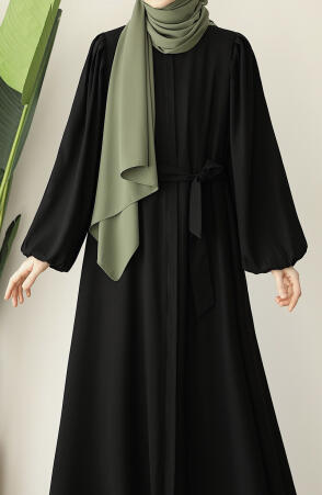 Nilüfer Ferace - Siyah - 5