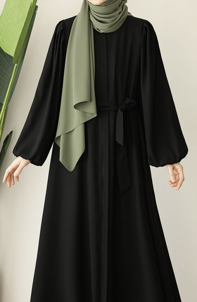 Nilüfer Ferace - Siyah - 5