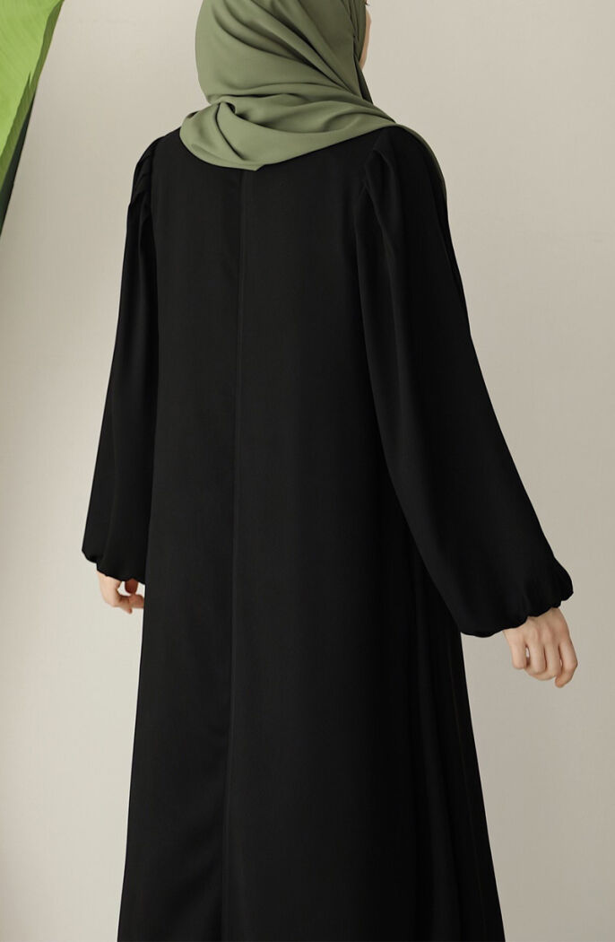 Nilüfer Ferace - Siyah - 6