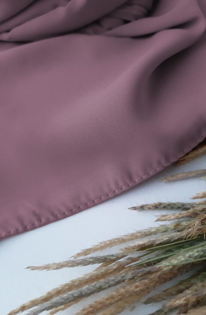 Şifon Şal - Gül Kurusu - 2