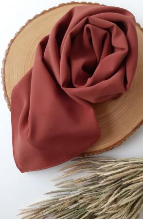 Şifon Şal - Kiremit - Suhneva