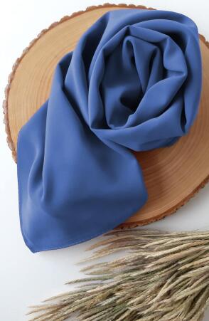 Şifon Şal - Mavi - Suhneva