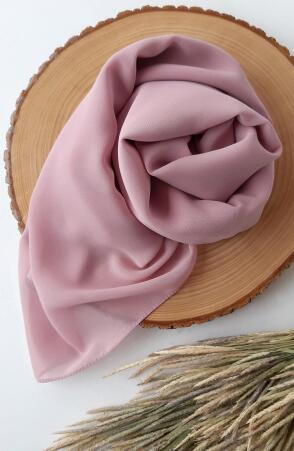 Şifon Şal - Pudra - Suhneva