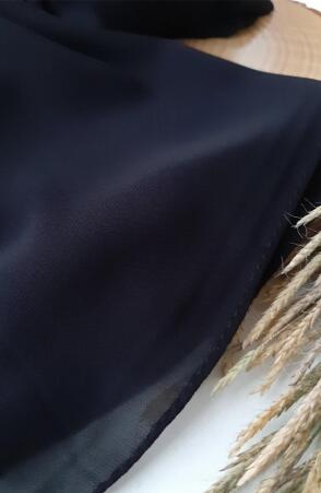 Şifon Şal - Siyah - Suhneva (1)